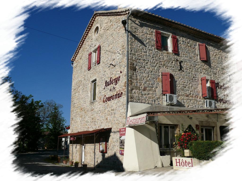 Auberge De La Couronne Lablachère Buitenkant foto